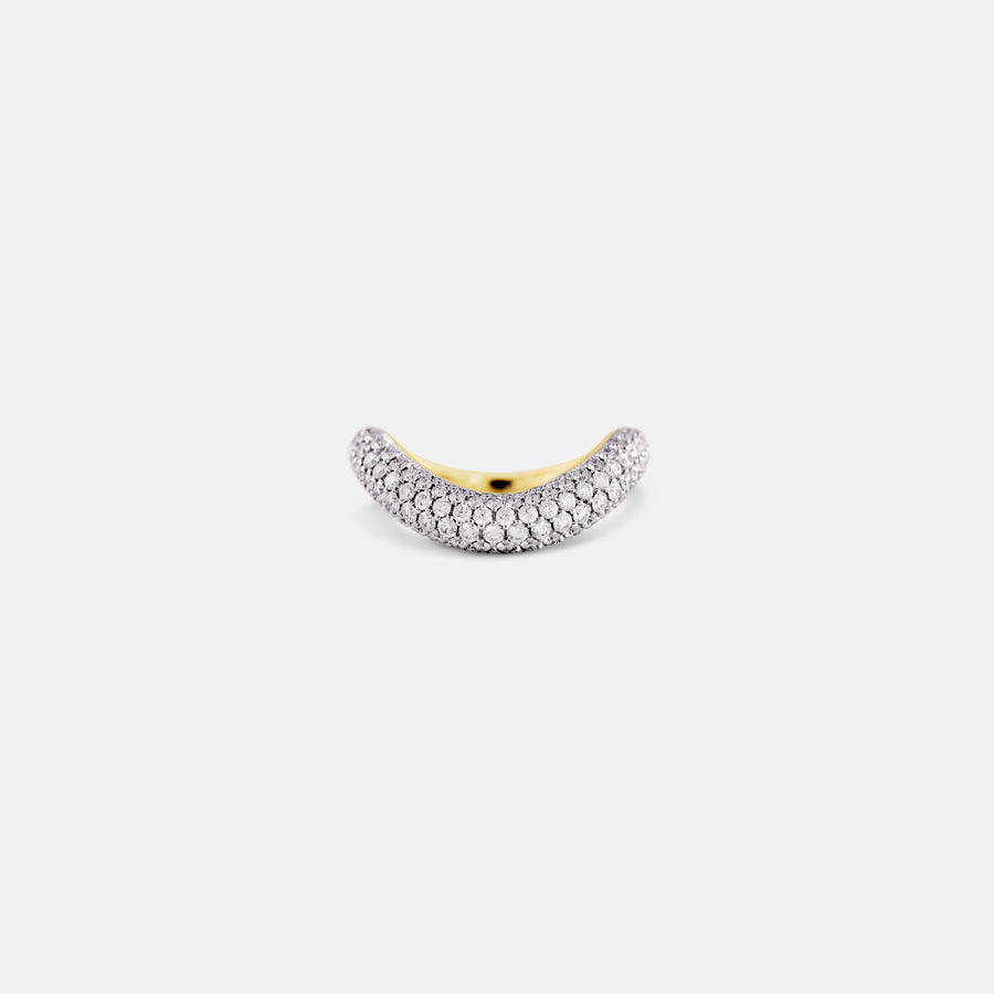 POMONA Pavé Ring midi