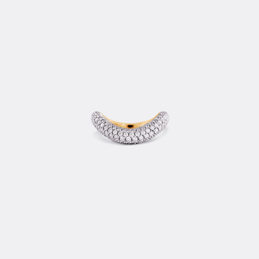 POMONA Pavé Ring midi